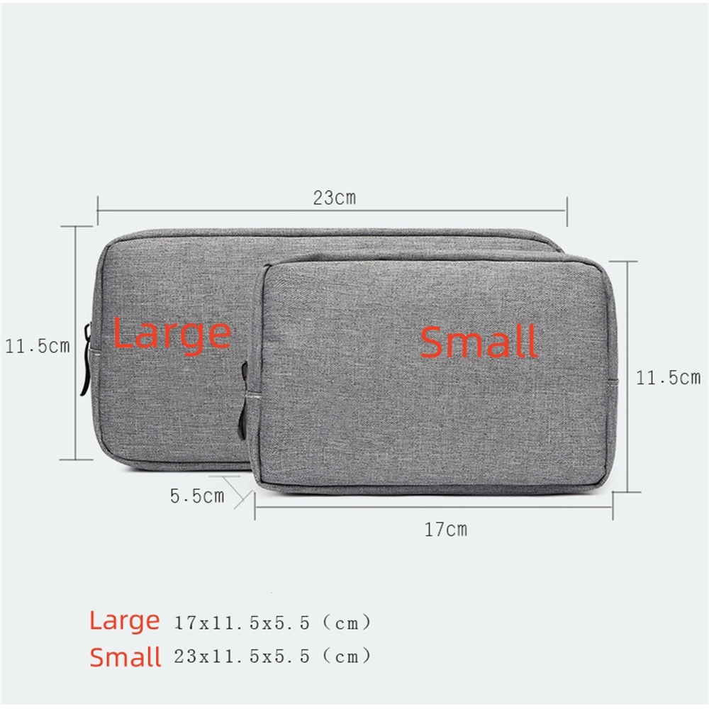 1 Stück Aufbewahrungstasche, Kabel-Organizer, tragbare digitale Aufbewahrungstasche für Uhr, Kabel, Powerbank, Ladegerät, Ladekabel, Maus