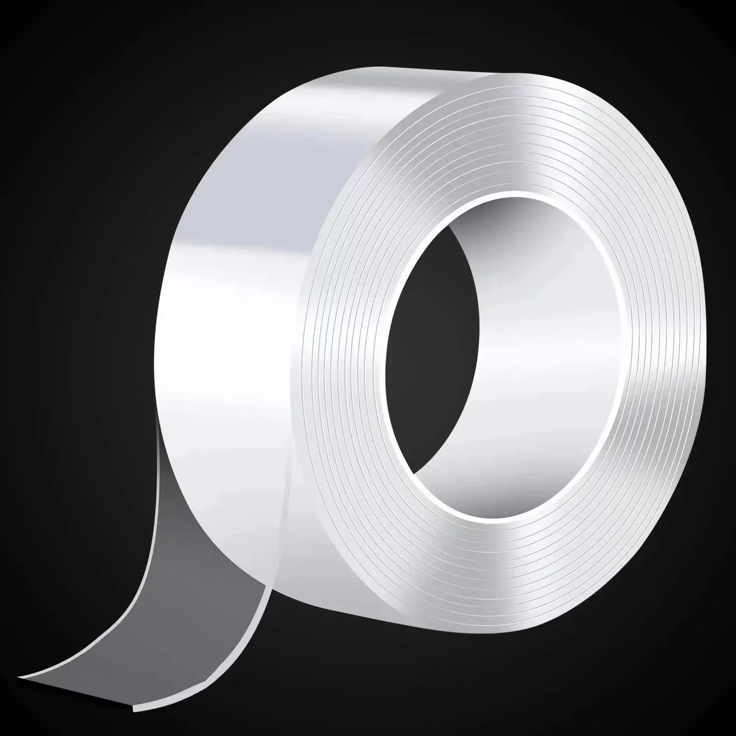 1M-10M Zweiseitiges Klebeband Ultrastarkes doppelseitiges Klebeband Transparente waschbare Streifen Montageband zur Dekoration