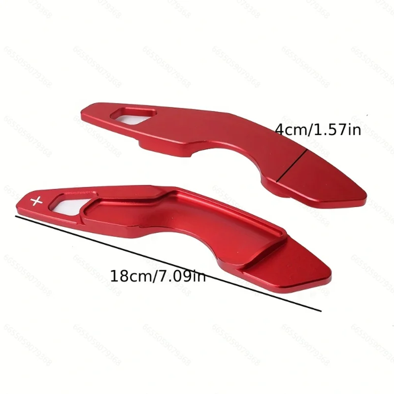 車のステアリングホイールパドル拡張 DSG ギアシフトレクサス IS RC NX 330 350 300h アルミホイールパドルシフターカバー 2 個