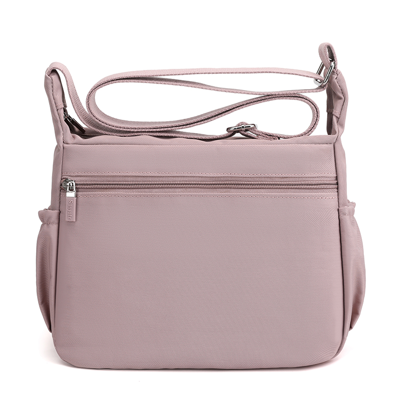 Bolso de hombro tipo bandolera a la moda para mujer, bolsos de mensajero, bolso de nailon impermeable para mujer