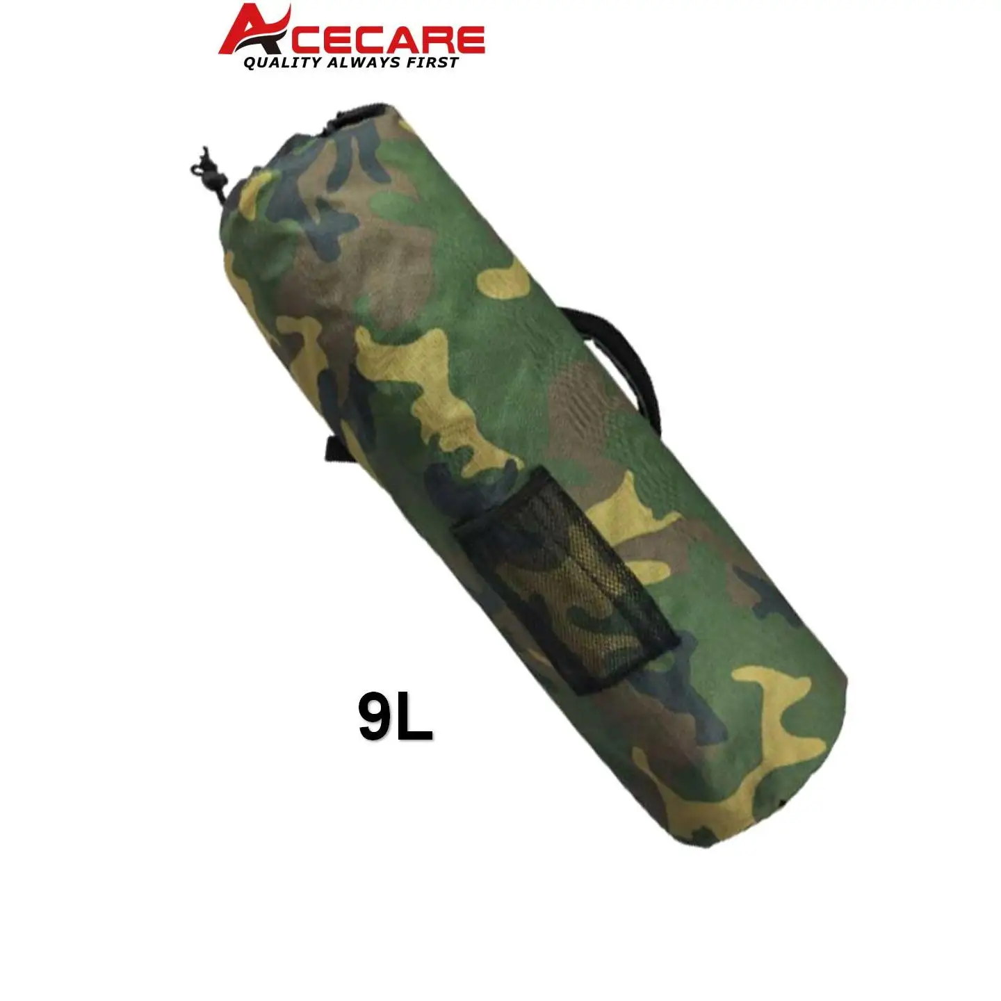 ACECARE 9L Cilindro in fibra di carbonio con sacchetto cilindrico 300Bar 4500Psi Serbatoio ad alta pressione per immersioni subacquee