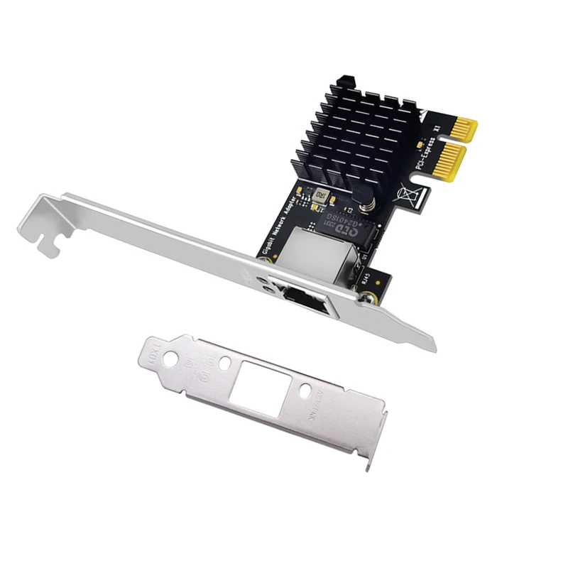 НОВАЯ сетевая карта PCIE Gigabit Ethernet Сетевой адаптер PCI Express X1 к RJ45 Сетевой контроллер 10/100/1000 Мбит/с LAN-карта для ПК