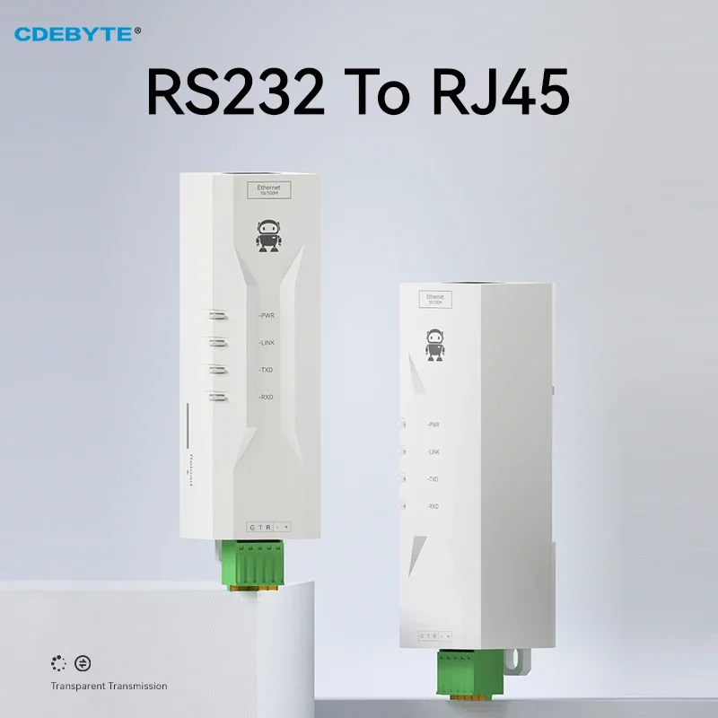 RS232 zu Ethernet Serial Port Server CDEBYTE NE2-D12 Ultra Small Volume MQTT 2-Wege-Sockel Link ModBus Gateway TCP/IP zu RTU