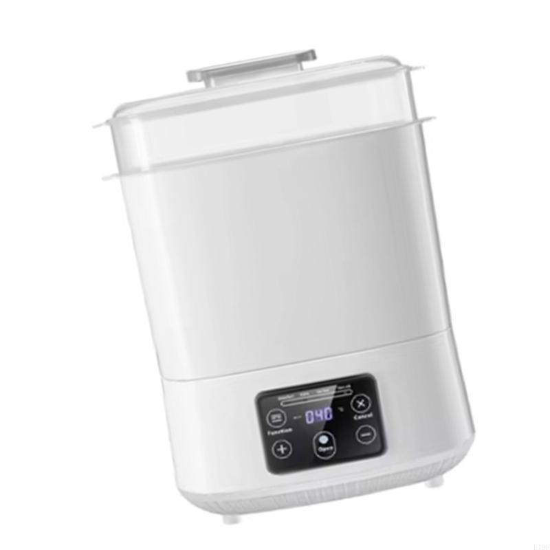 F19F portátil leite bebê portátil e esterilizador conjunto esterilizações para pais ocupados