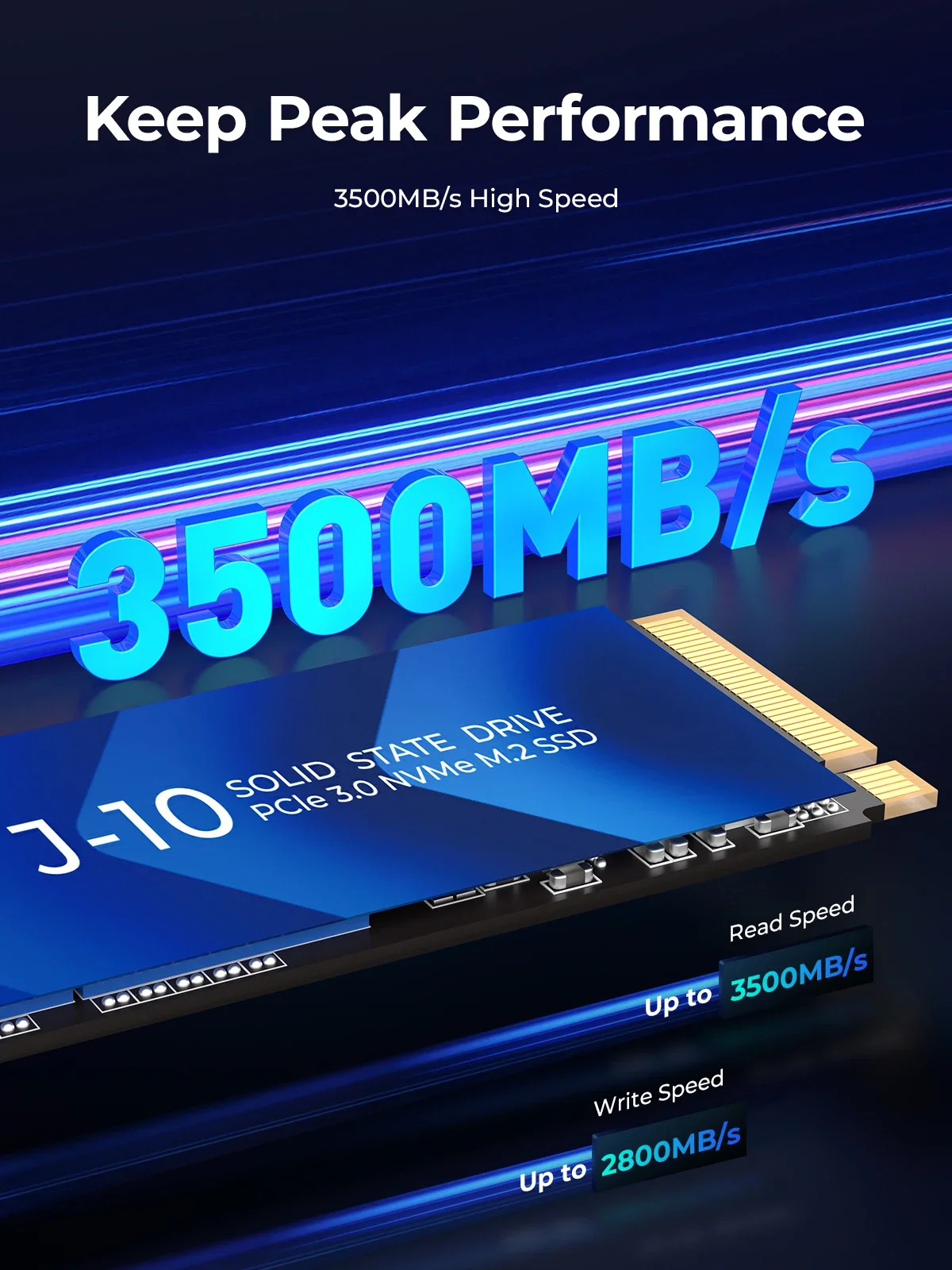 オリコ J10 M.2 NVMe SSD PCIe 3.0 SSD 3100MB/S M.2 M キー 2280 内蔵ソリッドステートドライブオーディオエディター用 1TB 2TB 4TB