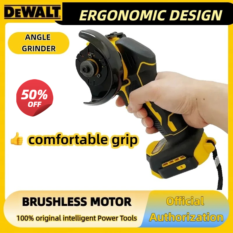 DEWALT Cordless Angle Grinder 3 Inch Mini Polishing Grinding Machine Electric Cutting Power Tools For 20V 18V Battery