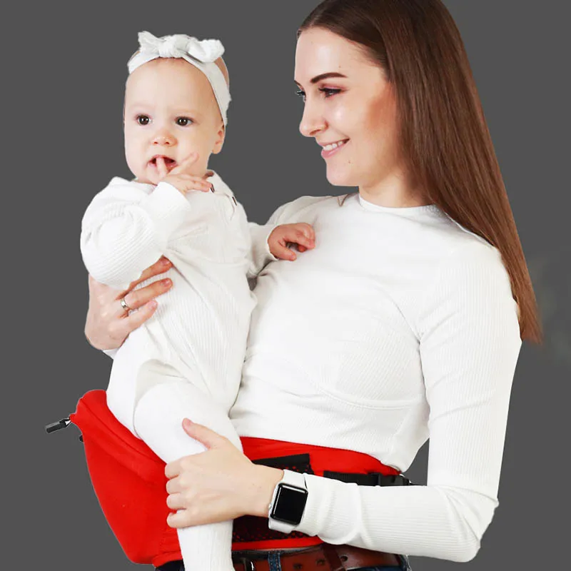Sac à dos porte-bébé ergonomique de 0 à 48 mois, avec siège de hanche, pour nouveau-né, écharpe multifonctionnelle, tabouret de taille, kangourou pour bébé
