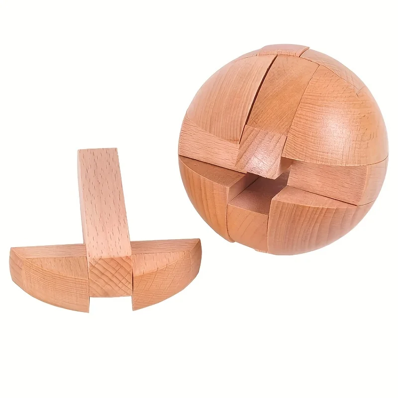 Kong ming lock de madeira lu ban lock iq cérebro teaser brinquedo educativo para crianças montessori 3d quebra-cabeças jogo desbloquear brinquedos adulto