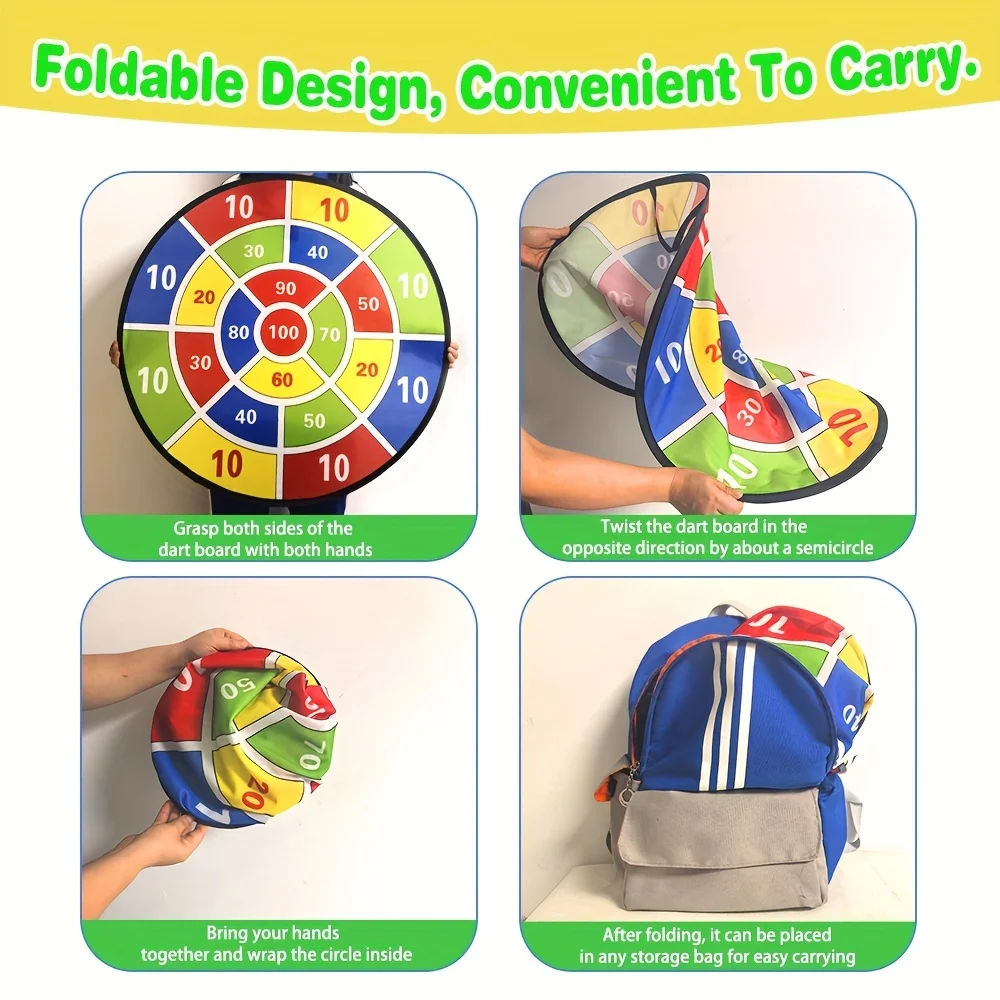 Montessori Throw Sport Slingshot Target Sticky Ball Dartboard Basketball Board Games Educational Children's Outdoor Game Toy