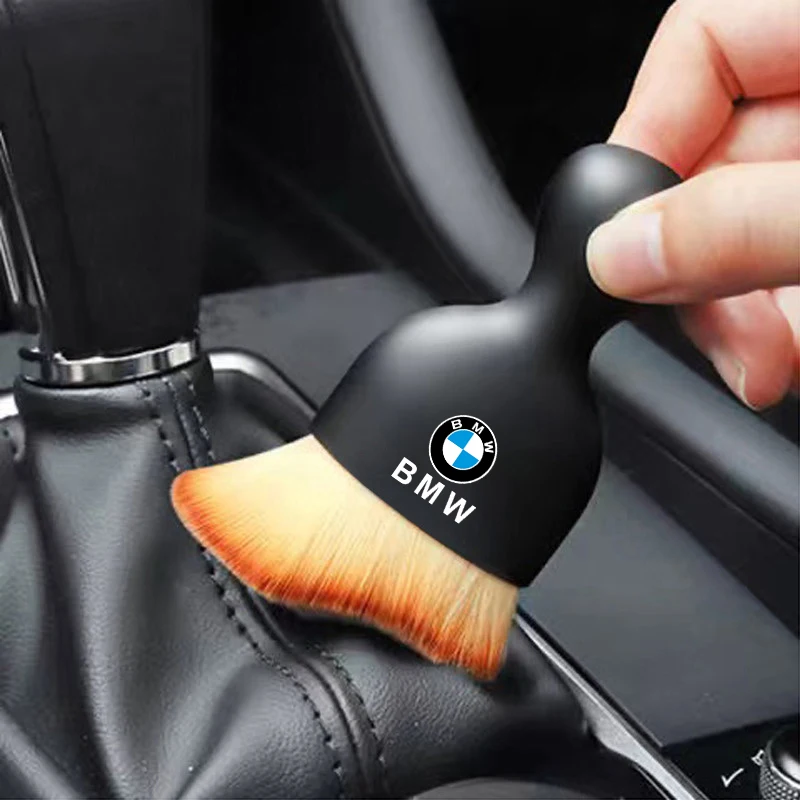 Herramienta de cepillo suave para limpieza de coche, removedor de polvo, toalla de lavado para BMW 1 3 5 7 Series X1 X3 X4 X5 F10 F15 F16 F20 F30 F18 F25 M3 M4 E34