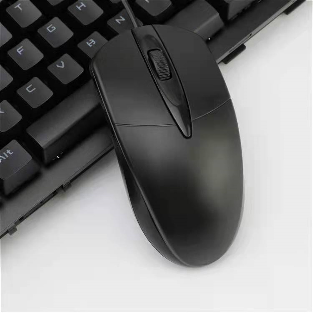 Souris d'ordinateur filaire USB souris optique Gamer PC portable ordinateur portable souris souris pour bureau usage domestique