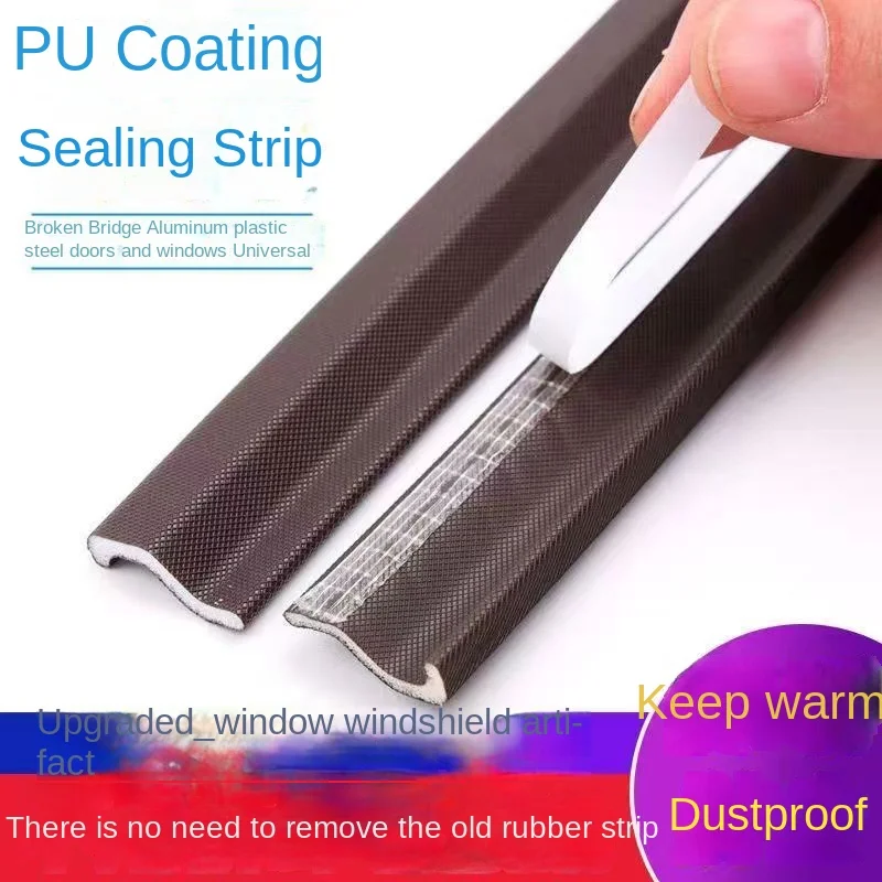 New 40M Acustic Foam Window Sealing Strip for Casement Window Seal Soundproof Foam S Weather Stripping Door Seal Gap Filler Tape