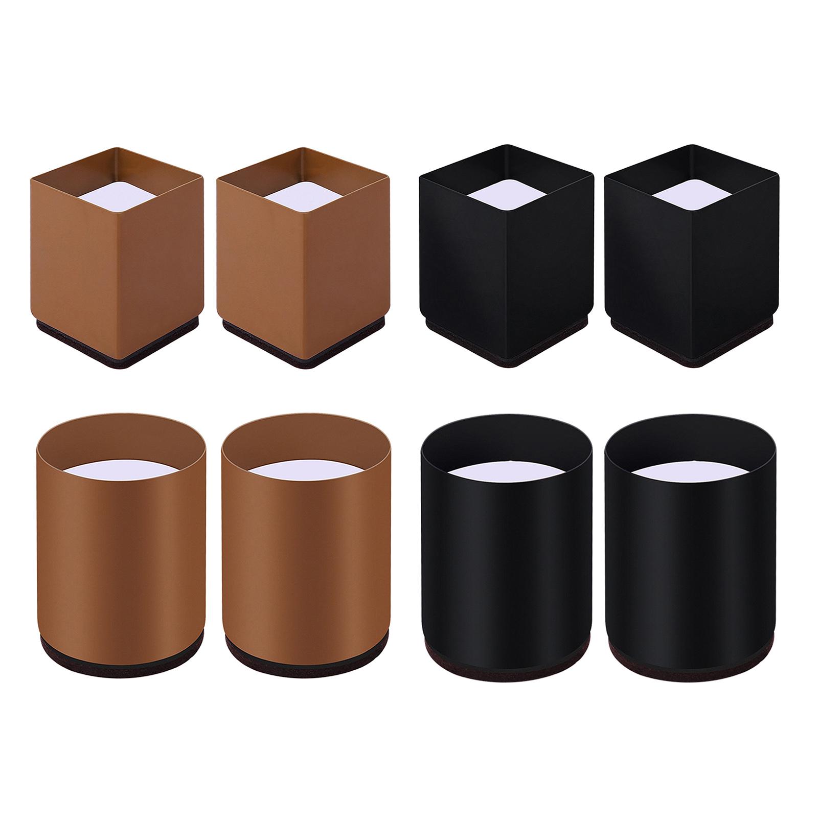 แผ่นรองเก้าอี้ยกเฟอร์นิเจอร์ Kaki Kaki Meja เหล็กคาร์บอน2ชิ้นแผ่นรองป้องกันสำหรับอุปกรณ์ perabot rumah