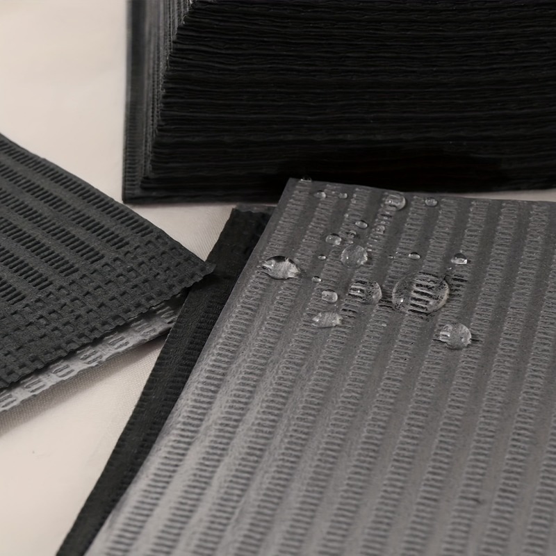 20/50/125PCS Preto Tatuagem Capa de Mesa Descartável Lençol Tecido À Prova D 'Água Resistente a Manchas Tapete de Mesa de Limpeza