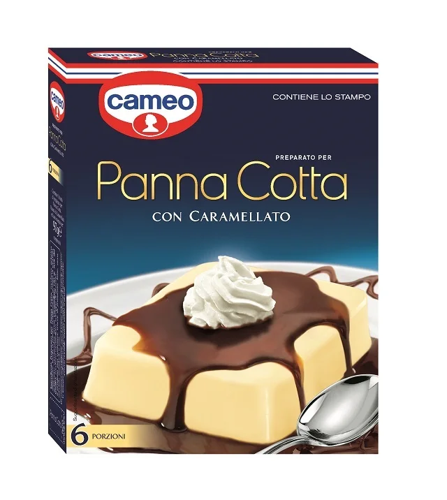 Dessert Panna Cotta mit Karamellato 97G-Cameo