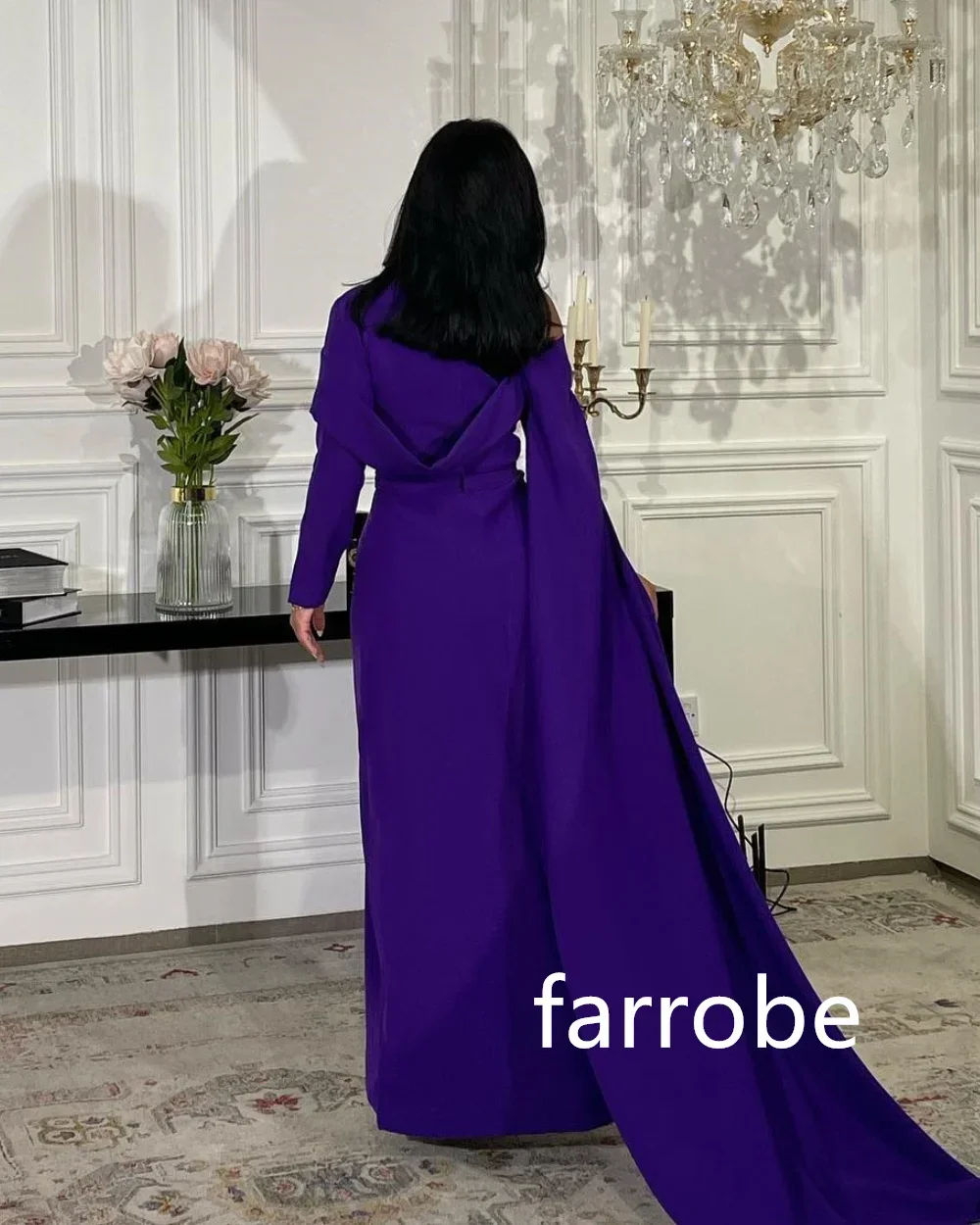 ที่กําหนดเองอย่างเป็นทางการ JERSEY Pleat A-Line Off-The-Shoulder MIDI ชุดเดรสพรหมคลาสสิกประณีตสไตล์โมเดิร์น Pastrol จีน
