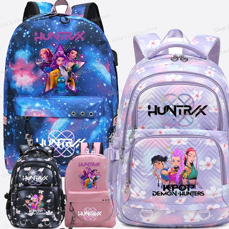 Mochila escolar de dibujos animados de Anime de hip hop, mochila para mujeres y niñas, bolsas para ordenador portátil de gran capacidad, mochilas escolares de dibujos animados para niños y adolescentes