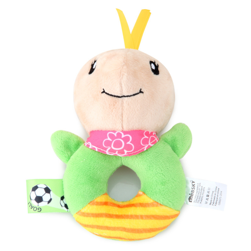 เด็ก Plush Rattle การ์ตูนสัตว์ Crib Mobile Bed Bell ของเล่น 0-12 เดือนทารกเด็กวัยหัดเดินของเล่นเพื่อการศึกษาสําหรับทารกแรกเกิดของขวัญ