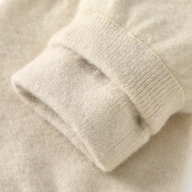 男性と女性のための短い厚いニットの膝パッド,防風とコールドウォーム,一般的,カシミア100%,新しい,秋と冬,2024