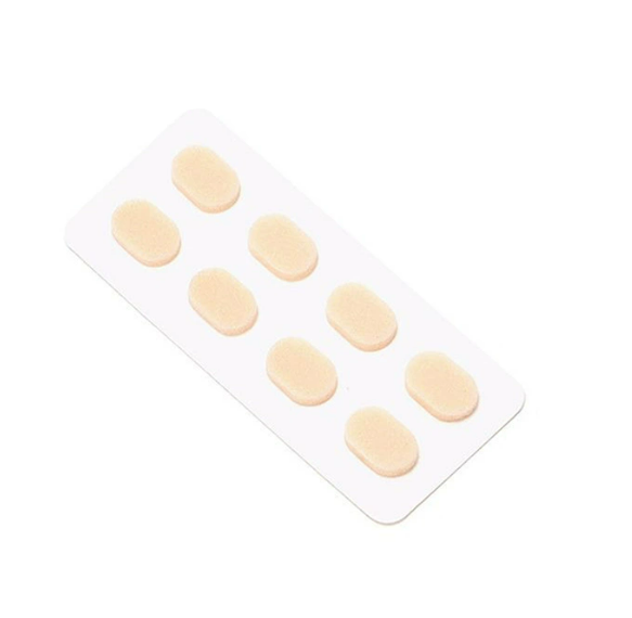 Almohadillas nasales de esponja para gafas.