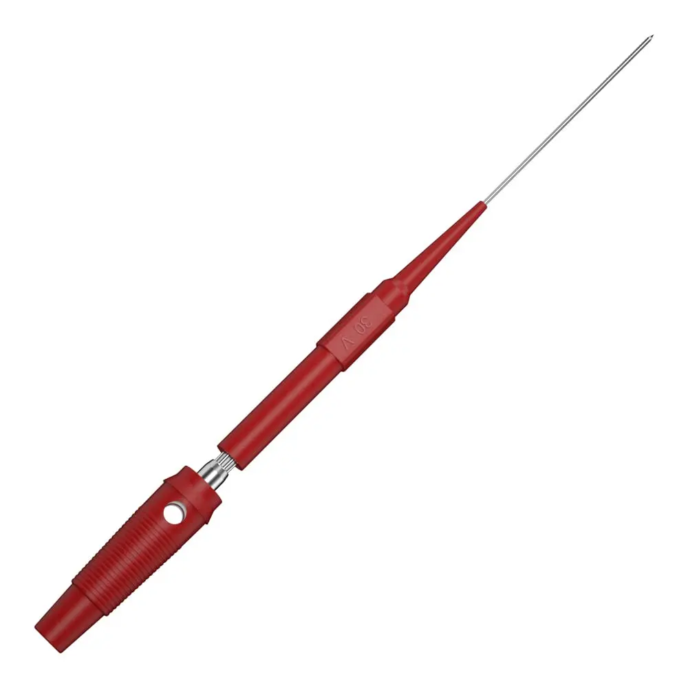 10/20pcs มัลติมิเตอร์ทดสอบ EXTENSION กลับ Probes SHARP เข็ม Micro PIN สแตนเลส Tipped TIP สําหรับกล้วยเครื่องทดสอบซ็อกเก็ต