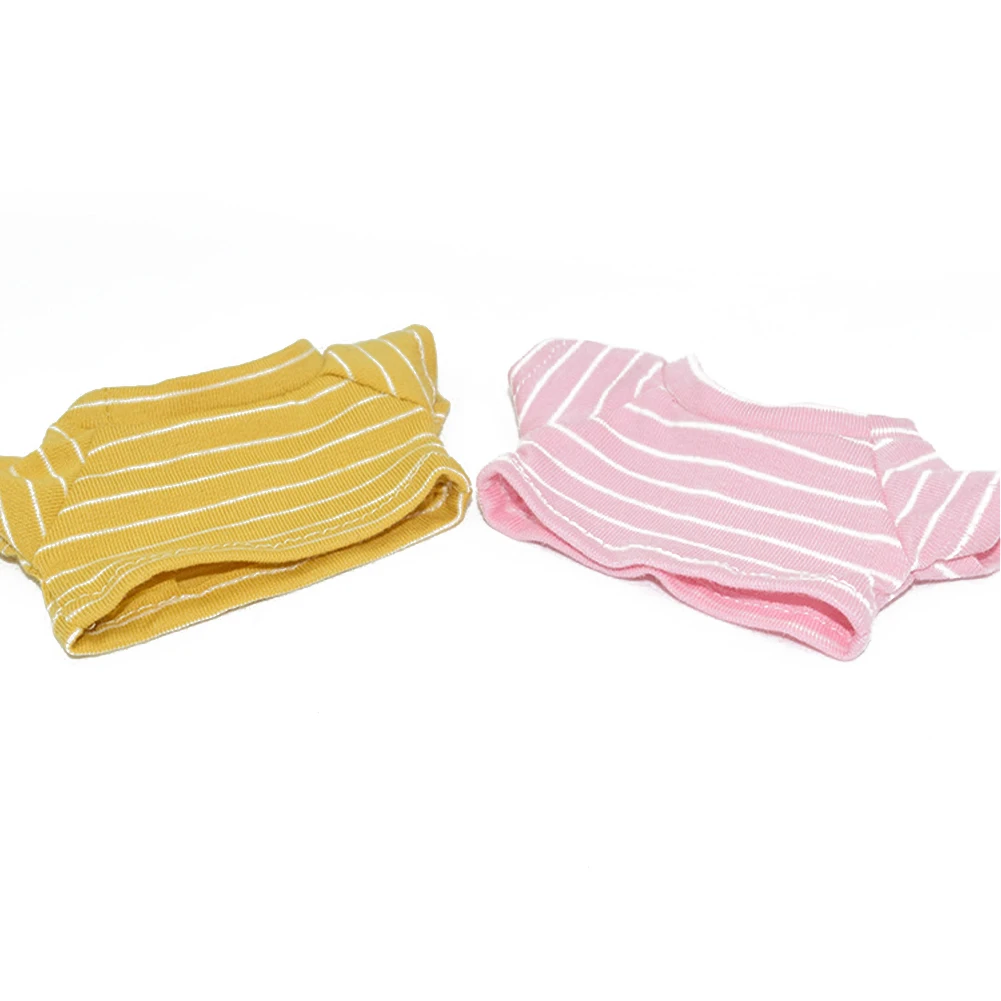 Ropa para muñecas Labubu de 17cm, conjunto de monos de macarrón Labubu, accesorios para muñecas a juego de colores
