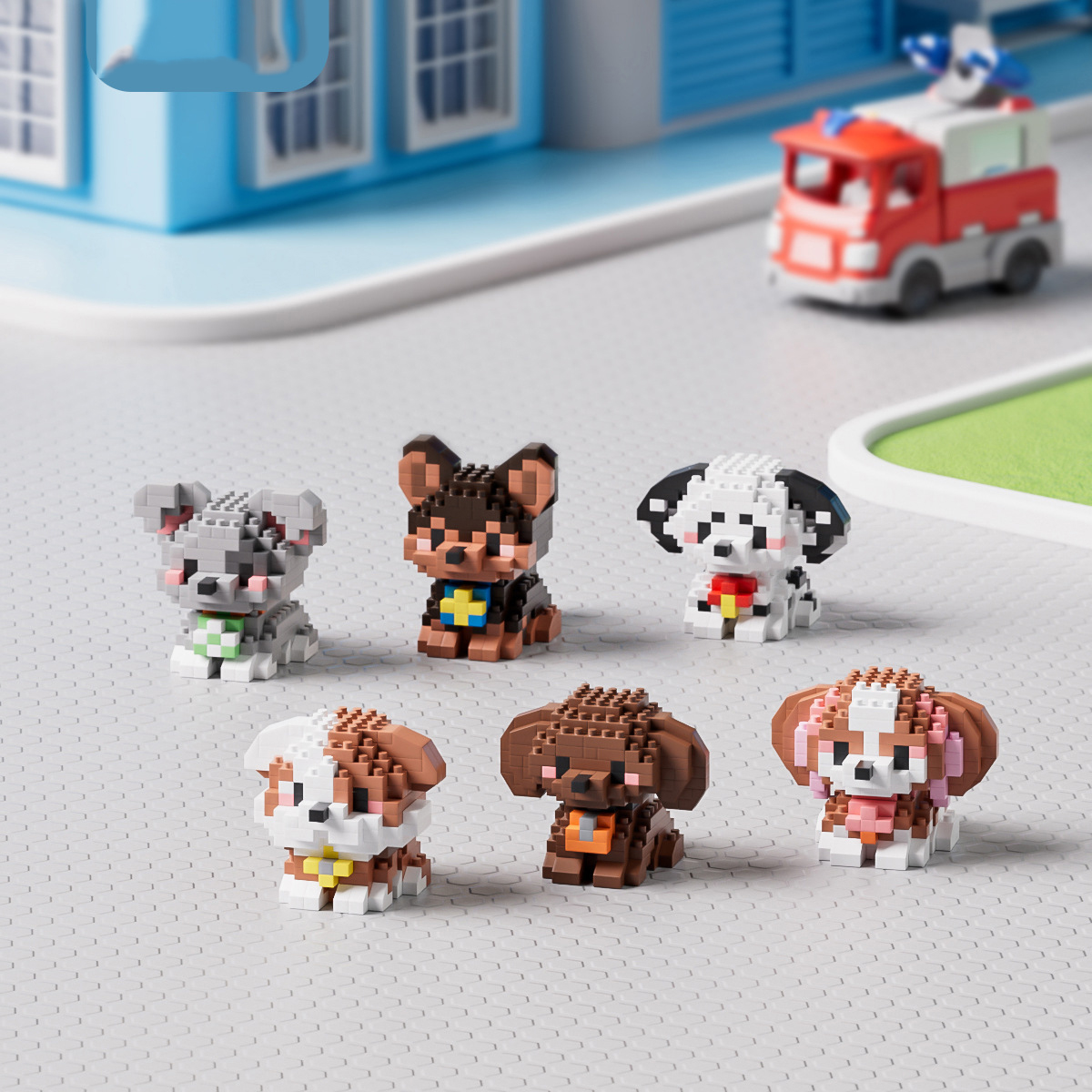 Juguete de ladrillo de animales de gato para niños y niñas de 8 a 10 años, regalos de cumpleaños, juego de bloques de construcción, Mini bloques de construcción educativos