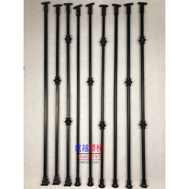 Colunas pagode redondas de várias especificações 14 quadrados 14 redondos 16 colunas redondas de ferro forjado para escada guardrail varanda raili