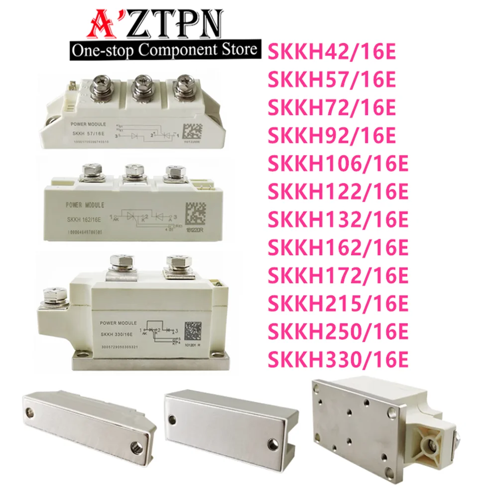 Thyristor IGBT SKKH42/16E SKKH57/16E SKKH72/16E SKKH92/16E SKKH106/16E SKKH122/16E SKKH132/16E SKKH162/16E SKKH172 215 250/16E