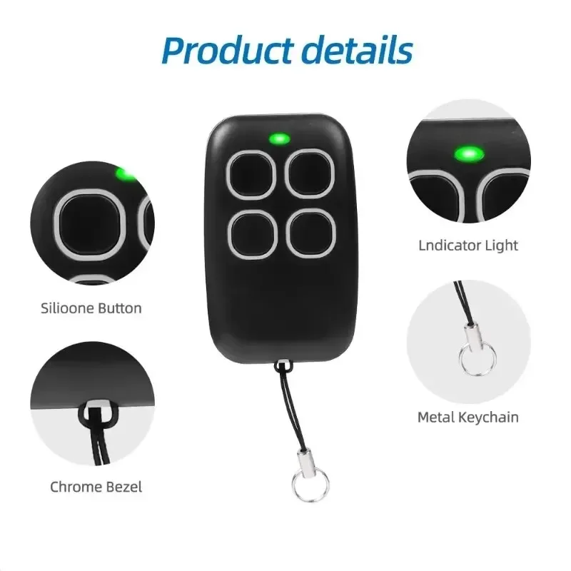 Duplicador Universal, mando a distancia de garaje, clon de comando, puerta de automatización autocopia, 433,92 MHz, 433Mhz, código fijo