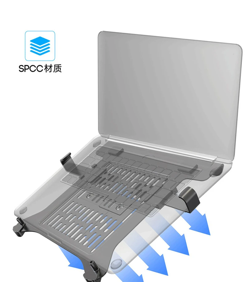 2 Trong 1 NB Mới F80 + FP-2 Cho 17-30 "+ Tặng 10"-17 "laptop Máy Tính Để Bàn Giá Đỡ Máy Tính Xách Tay Gắn Chân Đế Laptop Kẹp