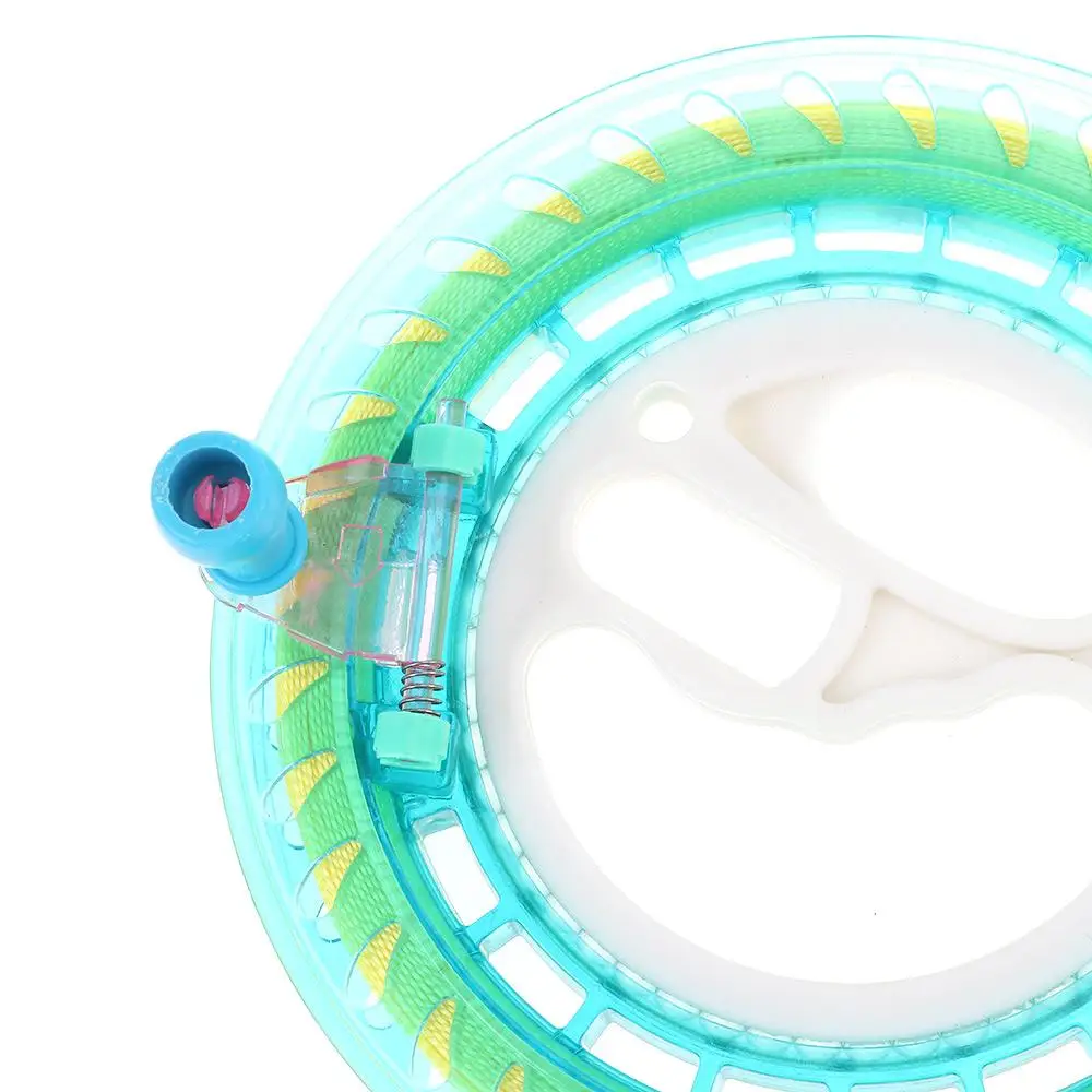 Creative Twisted String Line Fying Kites Kite Reel String Flying Handle Tool Winder Fire Wheel