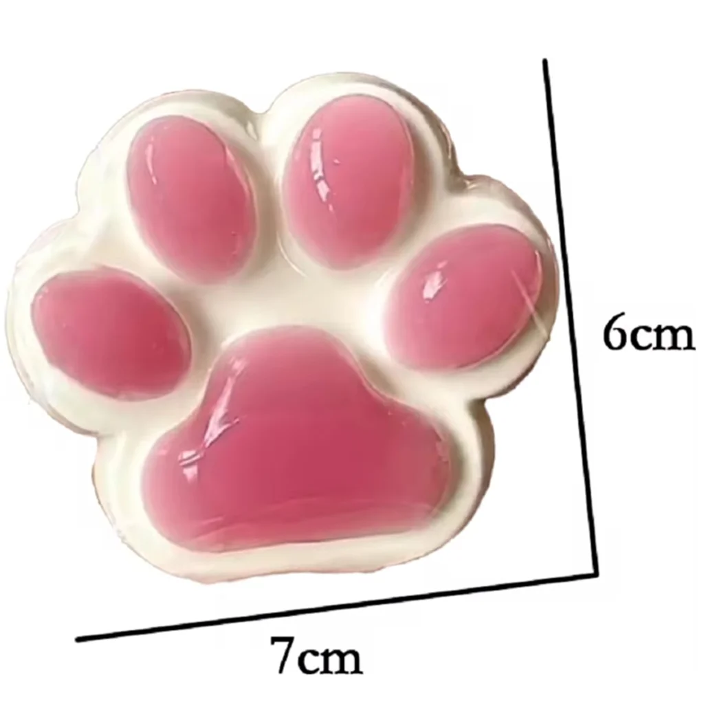 Soulagement de la patte de chat, fruits, fraises, ananas, coussin de Massage en caoutchouc souple, soulagement de la pression, jouet de Relaxation des mains et des pieds, cadeau