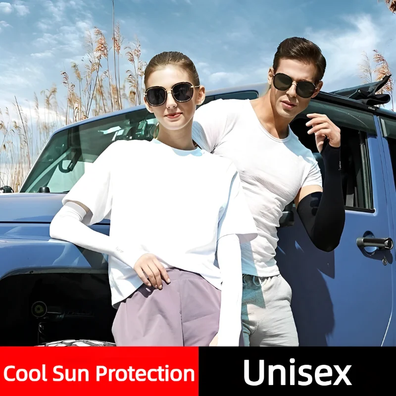ปลอกแขนกันแสง UV สำหรับผู้หญิงผู้ชาย, ปลอกแขนระบายความร้อนสำหรับเล่นกอล์ฟกีฬากีฬาฤดูร้อน