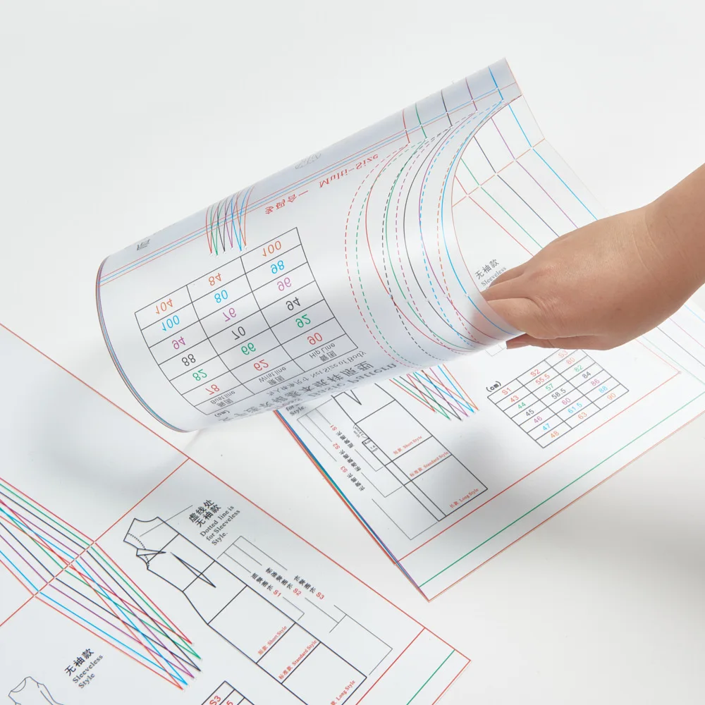 Basic Pattern Drafting Template for Dressmaking | Multi-size Master Dress Block Template for Pattern Making