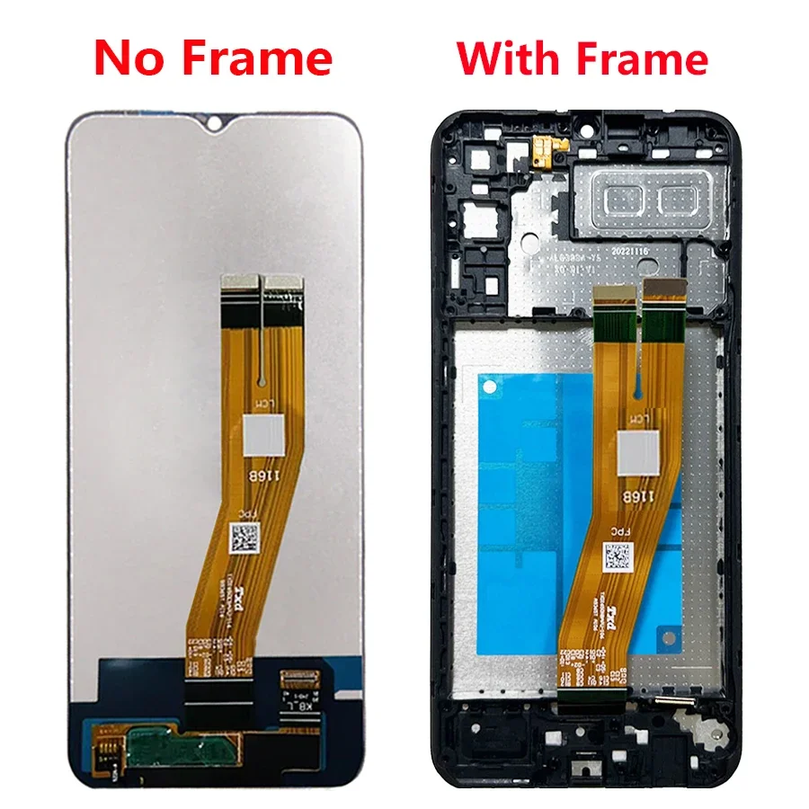 Origina LCD สําหรับ Samsung Galaxy A04e A042F จอแสดงผล LCD Touch Panel Digitizer เปลี่ยนสําหรับ Samsung A04e LCD กรอบ