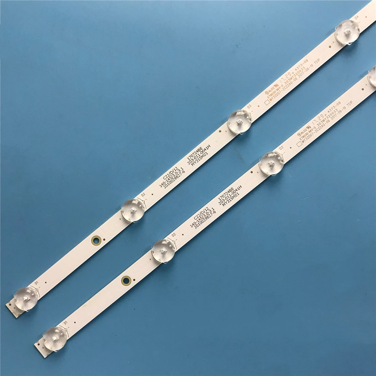 2ชิ้น/เซ็ต LED Backlight Strip PTV32DS00Z 32GSR3000FB 210-108-1158H MY32D07-ZC22AG-06 303MY320033 K32DLM7H