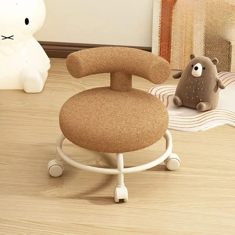 Sgabello Bambini-Chaise Basse avec Dossier pour Bébé, Tabouret pour Enfant de Maternelle, Meubles de Cuisine