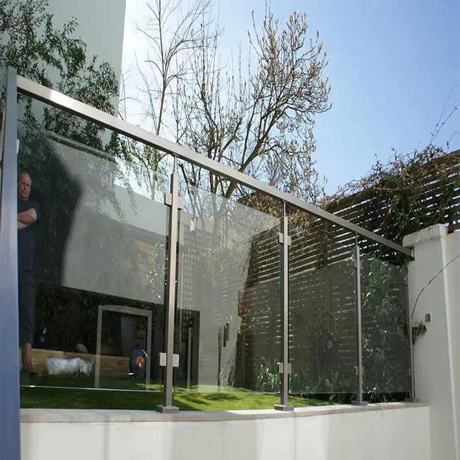 Balustrada szklana balustrada stalowy płot pokład balkonowy schody słupki/opęcz balustrada poręcz balustrada