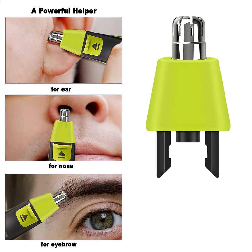 Accesorios para recortadora de barba eléctrica híbrida, cabezal de repuesto de una hoja/bolsa de almacenamiento