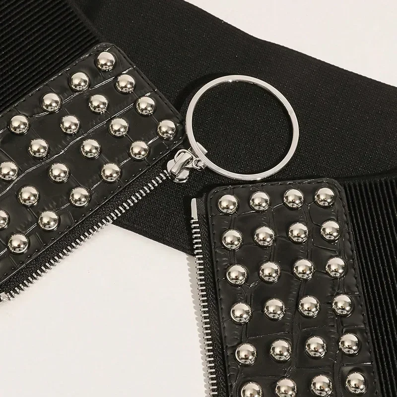 Cinturón de corsé para mujer a la moda, fajas elásticas anchas, cinturón elástico en la cintura, vestido Punk, camisa, pretina, accesorios de ropa, fajas