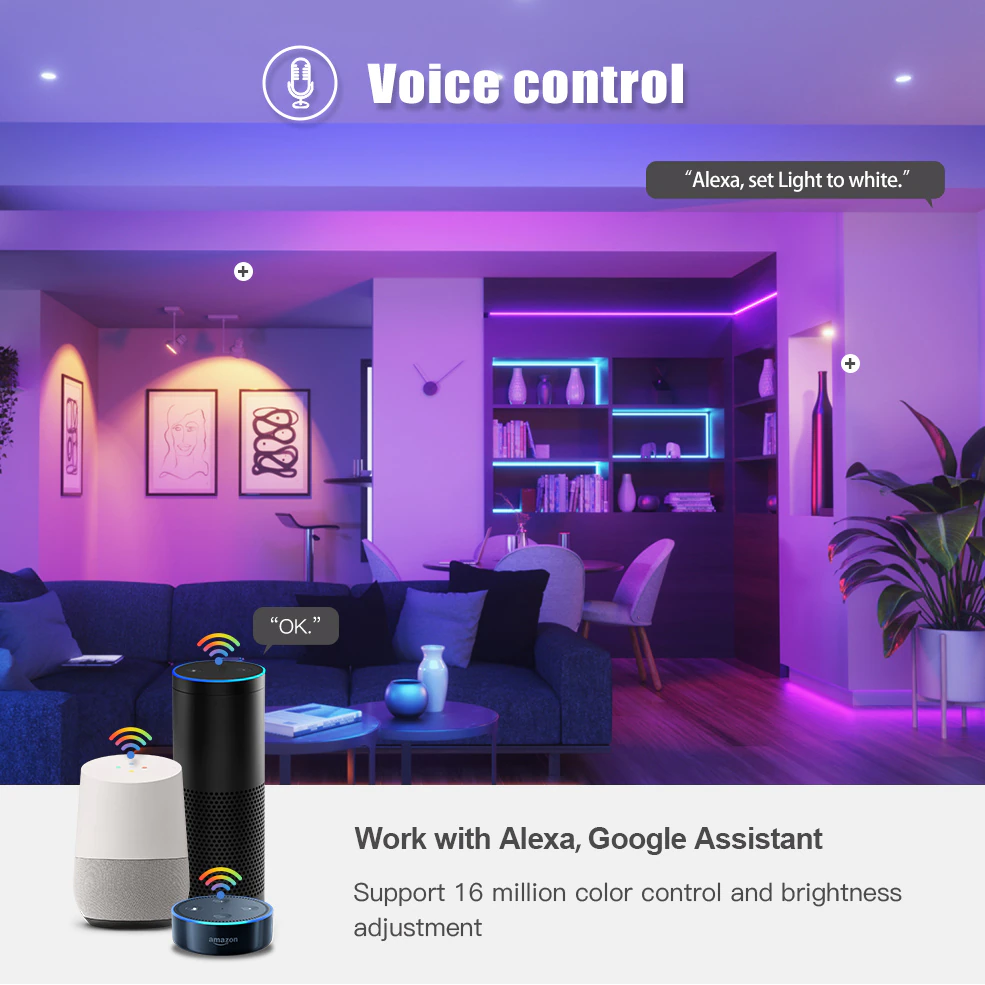 18W 15W Tuya Zigbee E27 Led Glühbirne WiFi Smart Led Lampe RGB+CW+WW Led-lampen funktionieren mit Alexa Amazon/Google Assistant Home