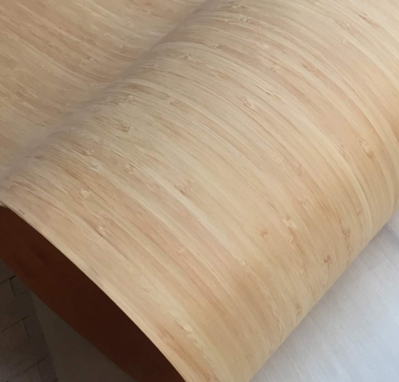 竹材で作られた軽量シート,ファッショナブルな装飾,2.5m幅,580mm,t 0.25mm
