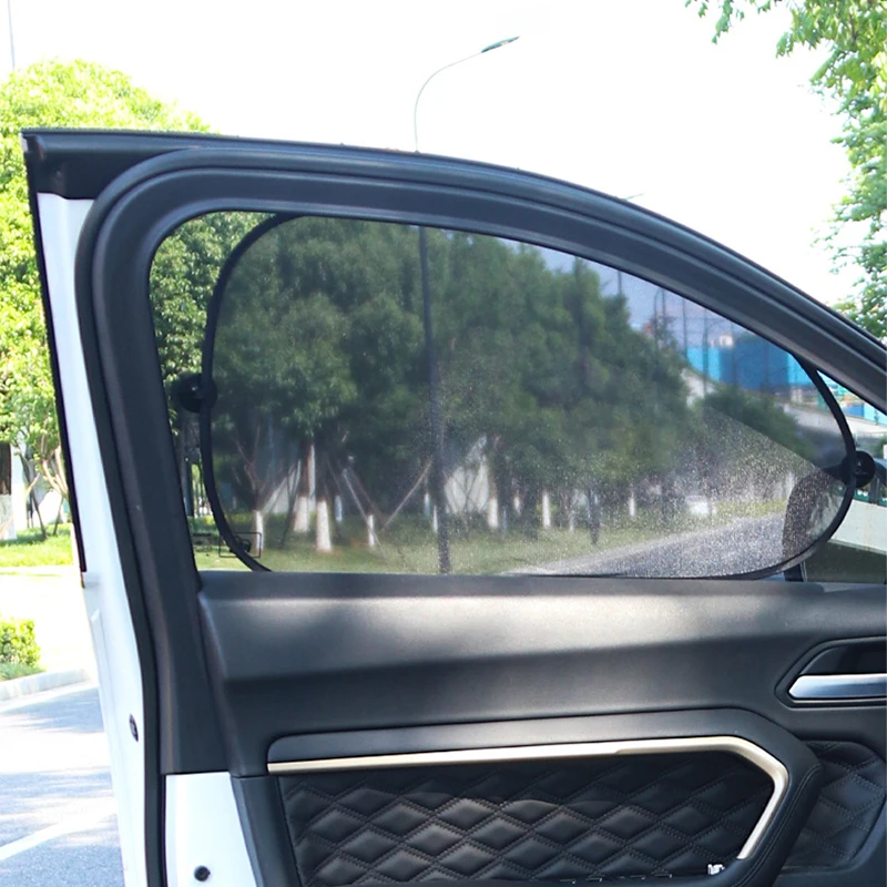 BLALION รถบังแดดครอบคลุม Universal กระจกพับ Visor Reflector กระจก Auto Sun Shade Protector อุปกรณ์เสริม