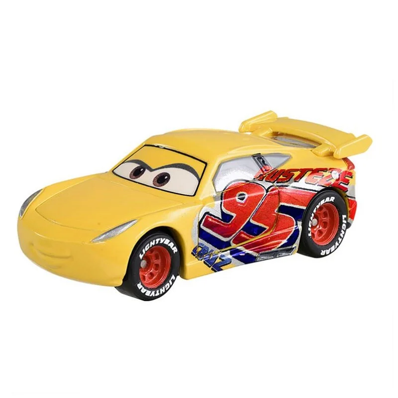 Cars Disney Pixar Original Collection 2 3 Toy Miss Fritter Lightning Mcqueen Collection Diecast Metal Racer Child Christmas Gift