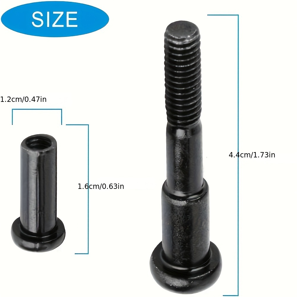 1 Stück Elektro roller Zubehör für Xiaomi M365/Pro 1s Befestigungs schraube Schraube Klapp achse Verriegelung schraube