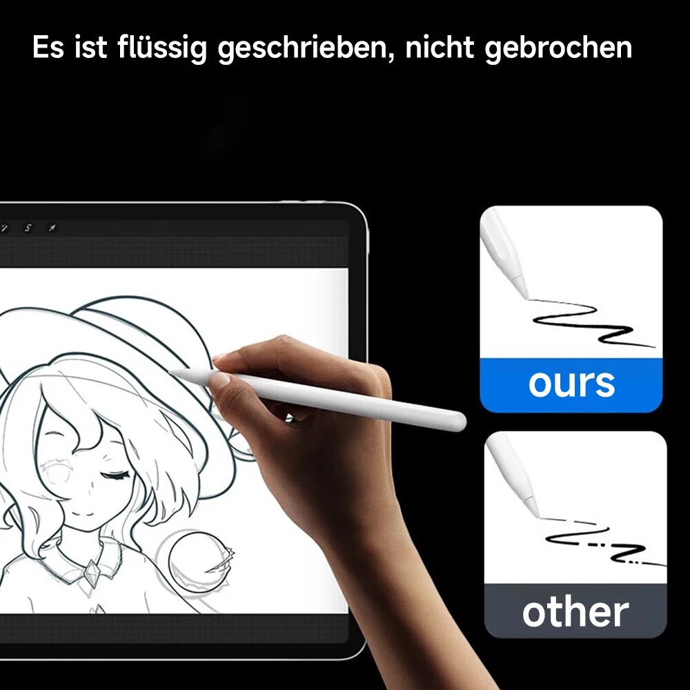 Lápiz óptico Universal para Android IOS, lápiz táctil de pantalla capacitiva para iPad, Apple, lápiz para tableta Huawei, Xiaomi, Samsung