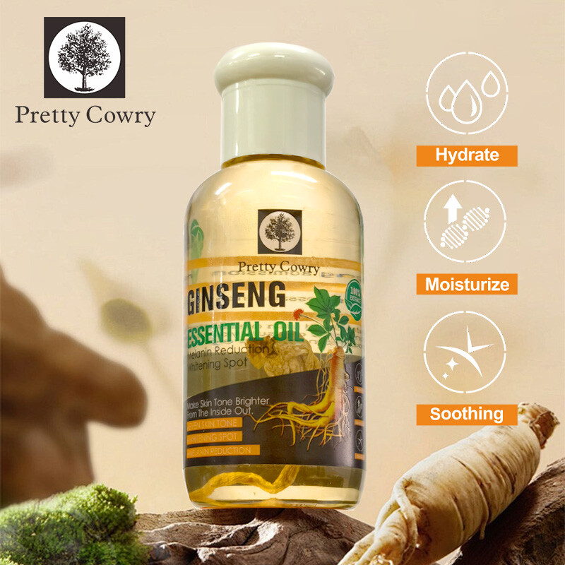 Aceite facial de ginseng de 75 ml: textura liviana, sensación suave, hidratante, ayuda a reducir las líneas finas, adecuado para todo tipo de piel
