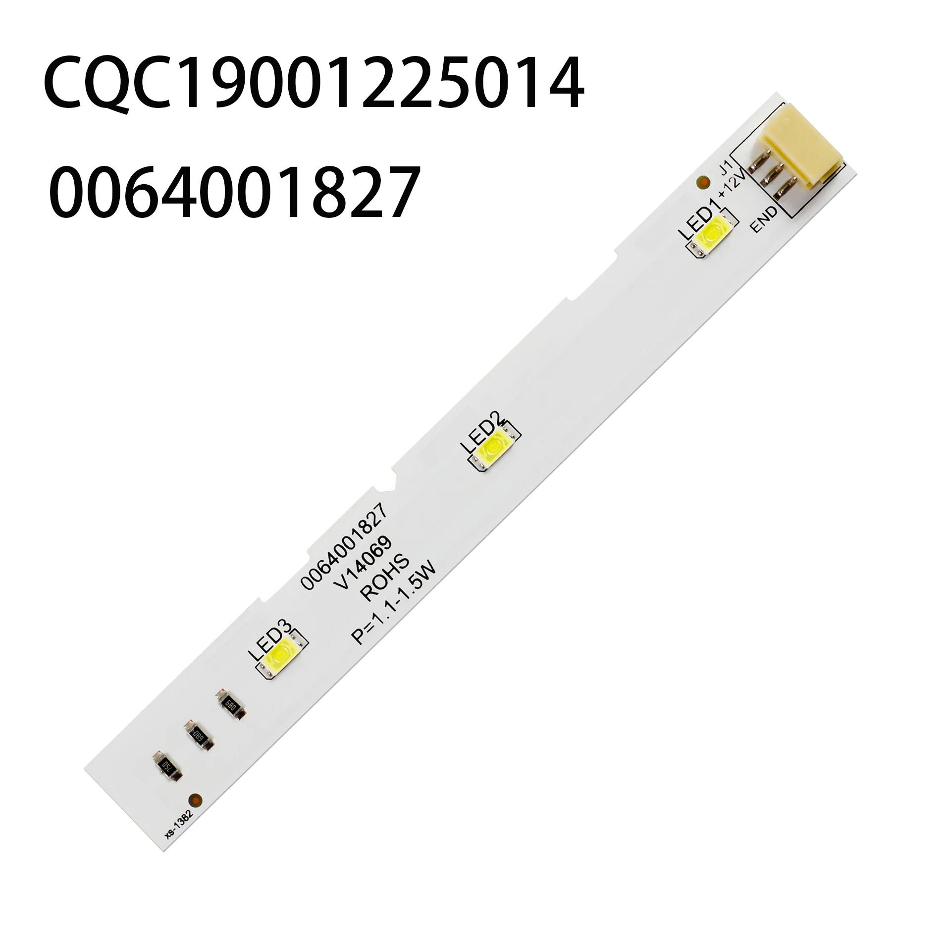 Taśma LED do lodówki z zamrażarką Haier BCD-575WDBI 0064001827   MDDZ-176 A06 CQC 19001225014   Części do lodówek Akcesoria