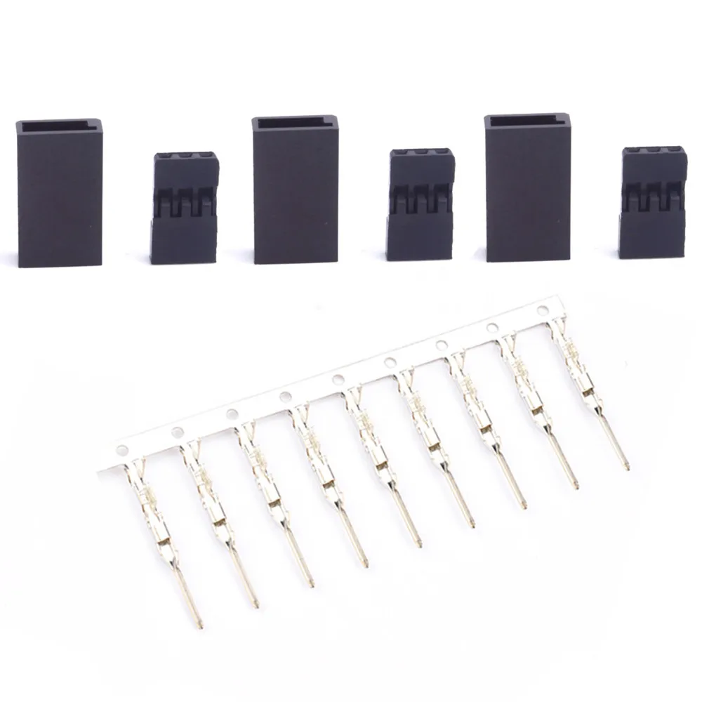 Bộ 50 DIY Servo Nối Dài JR/Futaba Cổng Kết Nối Nam/Nữ Cắm Với 2.54 Nhà Ga Cho RC Robot máy Bay Xe Servo ESC